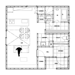 間取り図1F