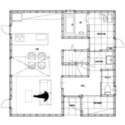 間取り図1F
